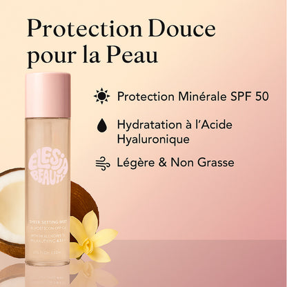 spray fixateur SPF 50